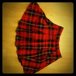 Plaid skirt